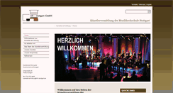 Desktop Screenshot of kuenstlervermittlung-stuttgart.de